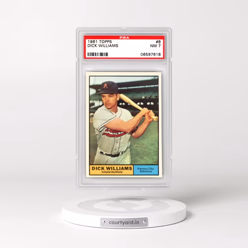 1961 Topps #8 Dick Williams (PSA 7 NM)