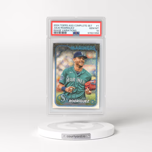 2024 Topps All-Star Game Complete Set Image Variations #1 Julio Rodriguez (PSA 10 GEM MINT)