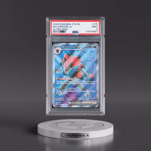 2025 Pokémon Jtg EN-Journey Together #175 N's Zoroark EX - Holo Ultra Rare (PSA 9 MINT)