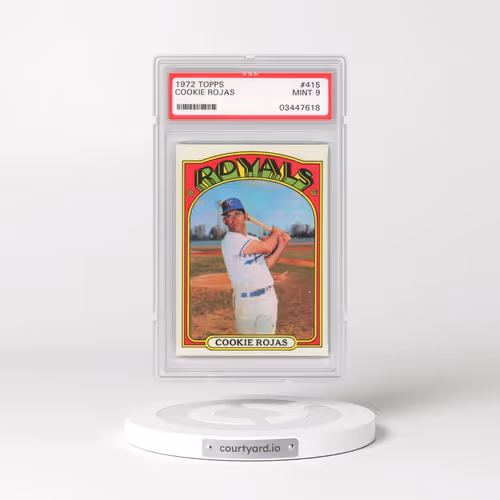 1972 Topps #415 Cookie Rojas (PSA 9 MINT)