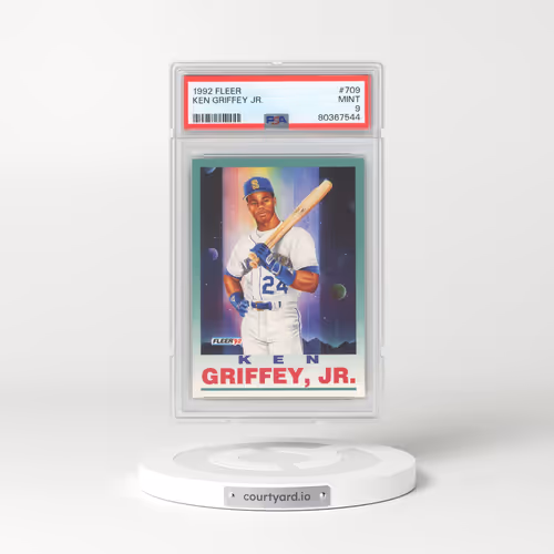 1992 Fleer #709 Ken Griffey Jr (PSA 9 MINT)