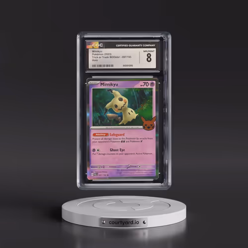 2023 Trick or Trade BOOster (2023) #097/193 Mimikyu - Holo (CGC 8 NM-MT)