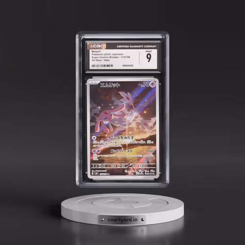 2024 Pokémon SV8-Super Electric Breaker #114 Mesprit - Art Rare (CGC 9 MINT)