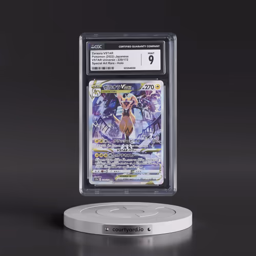 2022 VSTAR Universe #220/172 Zeraora VSTAR - Special Art Rare Holo (CGC 9 MINT)