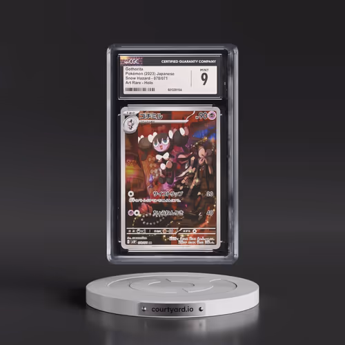 2023 Pokémon Sv2p-Snow Hazard #078 Gothorita - Art Rare (CGC 9 MINT)