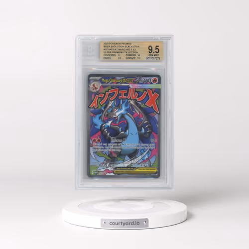 2025 Black Star Promos - Mega Evolution MEP EN #023 Mega Charizard X ex - Mega Charizard X ex Ultra