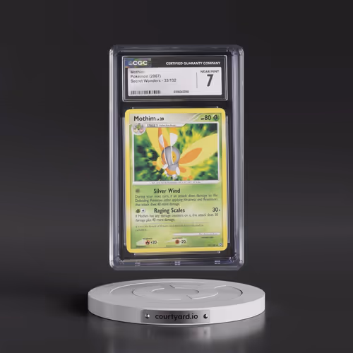2007 Secret Wonders #33/132 Mothim (CGC 7 NM)