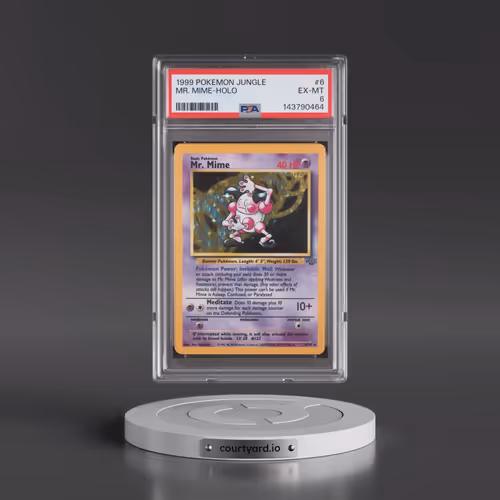 1999 Pokémon Jungle #6 Mr. Mime - Holo (PSA 6 EX-MT)