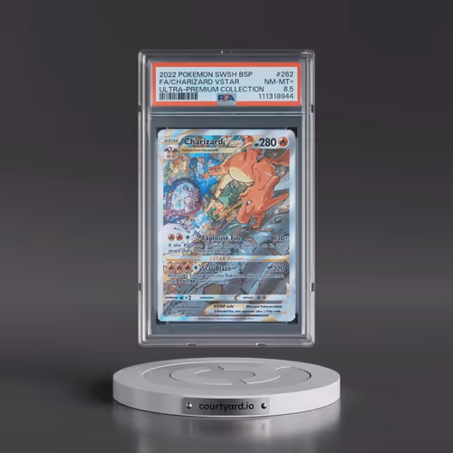 2022 Pokémon Swsh Black Star Promo #262 Charizard Vstar - Full Art Sword & Shield Ultra-Premium Coll
