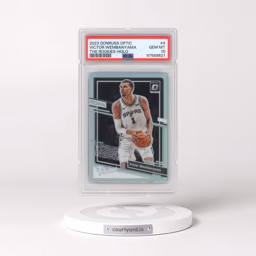 2023 Panini Donruss Optic the Rookies #4 Victor Wembanyama - Holo (PSA 10 GEM MINT)