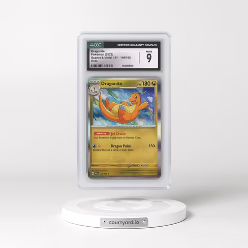 2023 Scarlet & Violet 151 - MEW EN #149/165 Dragonite - Holo (CGC 9 MINT)