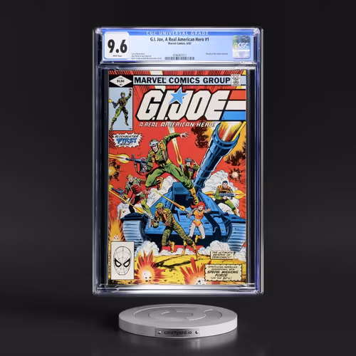 G.I. Joe, A Real American Hero #1 CGC 9.6 White Pages (Marvel Comics, 6/82)