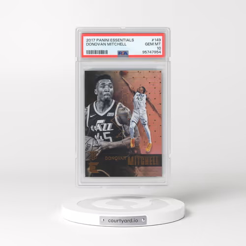 2017 Panini Essentials #149 Donovan Mitchell (PSA 10 GEM MINT)