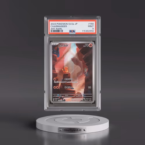 2023 Pokémon Sv2a-Pokémon 151 #168 Charmander - Art Rare (PSA 9 MINT)