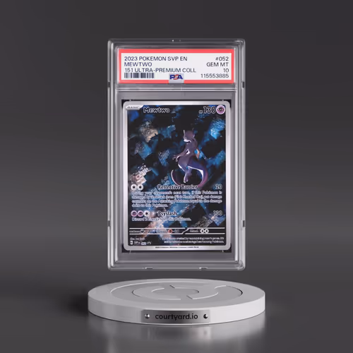 2023 Pokémon Svp EN-SV Black Star Promo #052 Mewtwo - 151 Ultra-Premium Collection (PSA 10 GEM MINT)