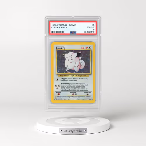 1999 Pokémon Game #5 Clefairy - Holo (PSA 6 EX-MT)