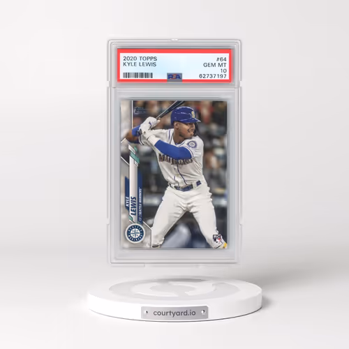 2020 Topps #64 Kyle Lewis (PSA 10 GEM MINT)