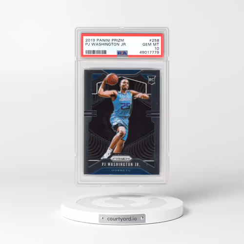 2019 Panini Prizm #258 PJ Washington Jr. (PSA 10 GEM MINT)