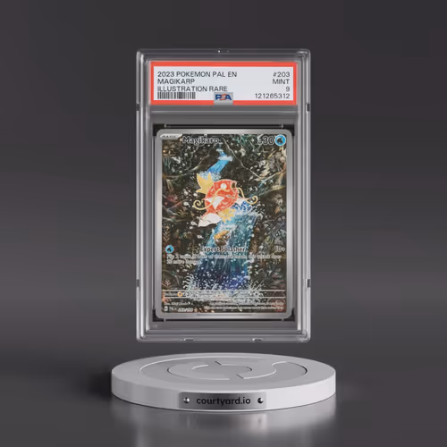 2023 Pokémon Pal EN-Paldea Evolved #203 Magikarp - Illustration Rare (PSA 9 MINT)