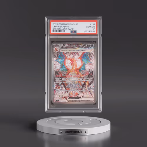 2023 Pokémon SV3-Ruler of the Black Flame #134 Charizard EX - Holo Special Art Rare (PSA 10 GEM MINT