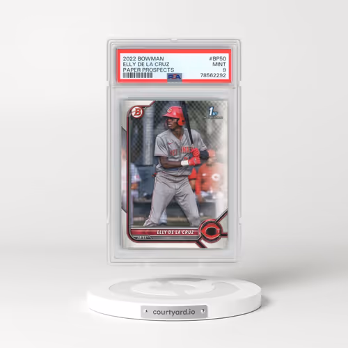 2022 Bowman Paper Prospects #BP50 Elly de La Cruz (PSA 9 MINT)