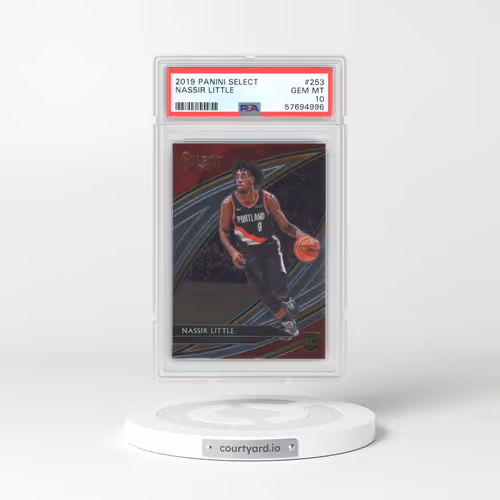 2019 Panini Select #253 Nassir Little (PSA 10 GEM MINT)
