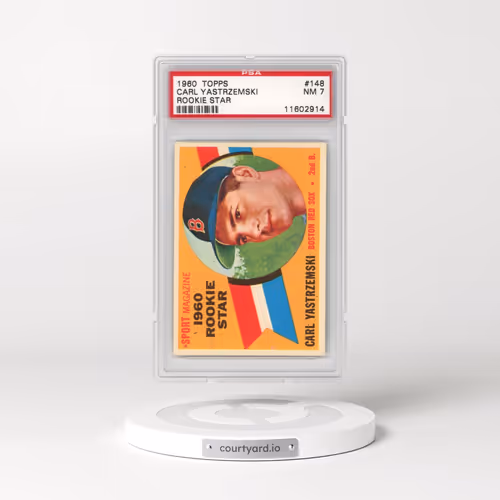 1960 Topps #148 Carl Yastrzemski - Rookie Star (PSA 7 NM)
