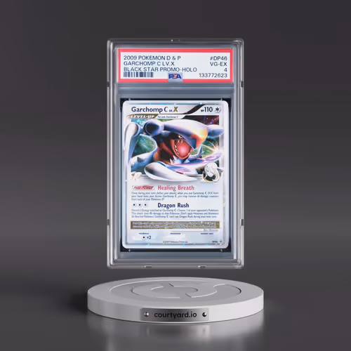 2009 Pokémon Diamond & Pearl Black Star Promo #DP46 Garchomp C LV.X - Holo (PSA 4 VG-EX)