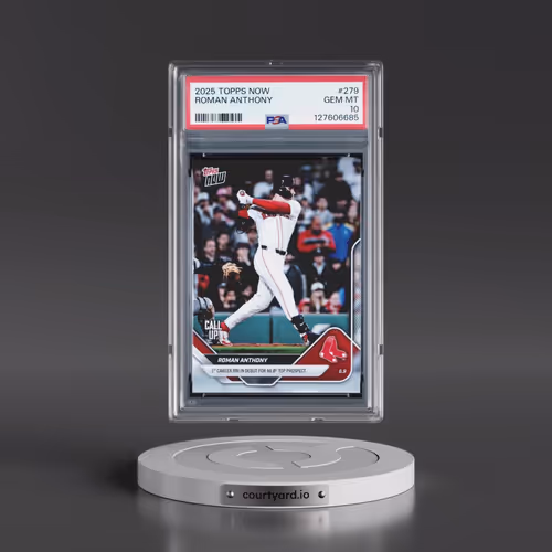 2025 Topps Now #279 Roman Anthony (PSA 10 GEM MINT)