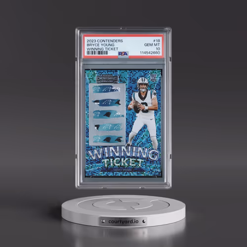 2023 Panini Contenders Winning Ticket #18 Bryce Young (PSA 10 GEM MINT)