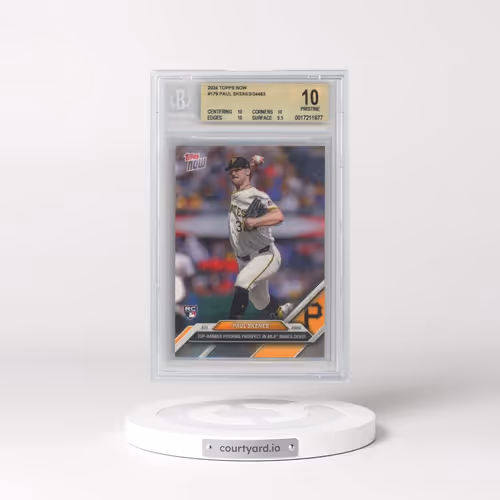 2024 Topps Now #179 Paul Skenes (BGS 10 PRISTINE)