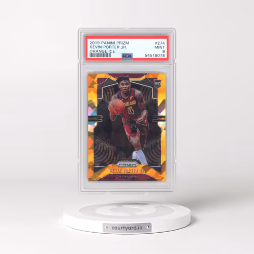 2019 Panini Prizm #274 Kevin Porter Jr. - Orange Ice (PSA 9 MINT)