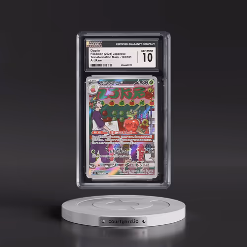 2024 Pokémon SV6-Transformation Mask #103 Dipplin - Art Rare (CGC 10 GEM MINT)
