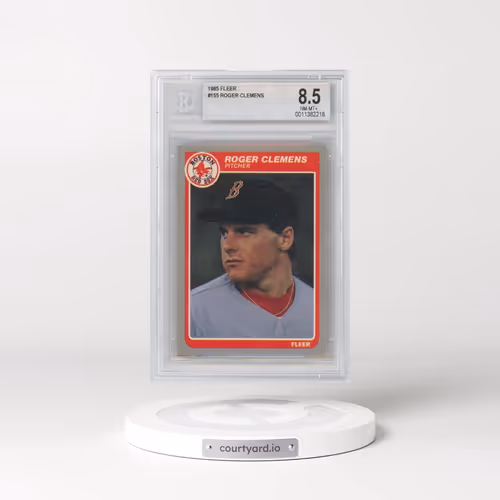 1985 Fleer #155 Roger Clemens (BGS 8.5 NM-MT+)