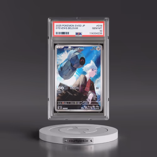 2025 Pokémon Sv0d-EX Starter Set Steven's Beldum & Metagross EX #019 Steven's Beldum (PSA 10 GEM MIN
