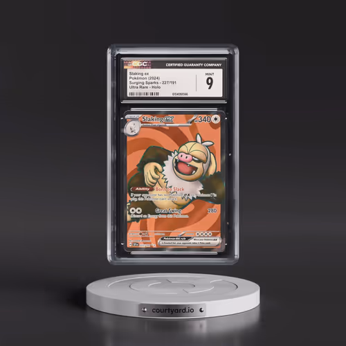 2024 Surging Sparks - SSP EN #227/191 Slaking ex - Ultra Rare Holo (CGC 9 MINT)