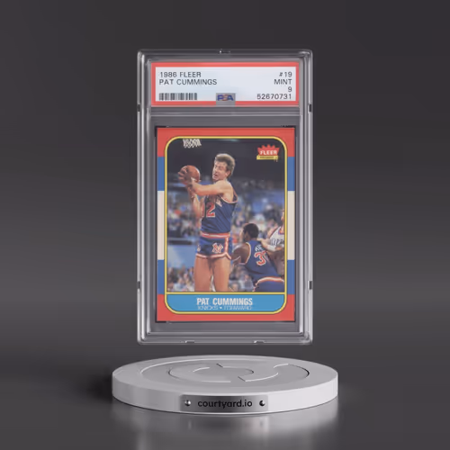 1986 Fleer #19 Pat Cummings (PSA 9 MINT)