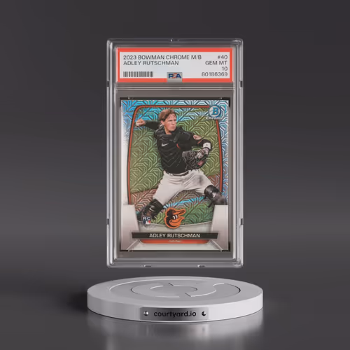2023 Bowman Mega Box Chrome #40 Adley Rutschman (PSA 10 GEM MINT)