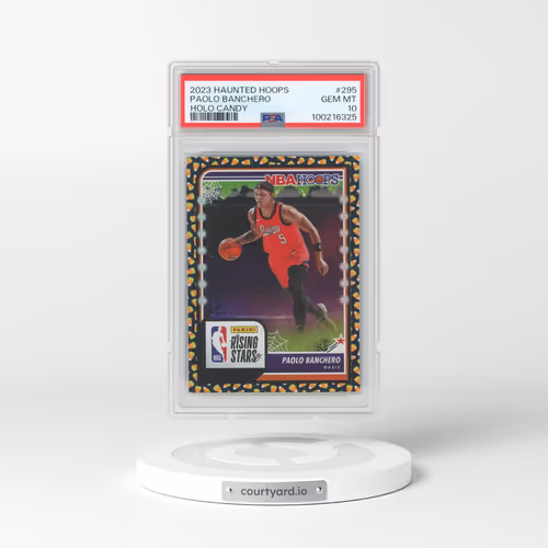 2023 Panini Haunted Hoops #295 Paolo Banchero - Holo Candy (PSA 10 GEM MINT)