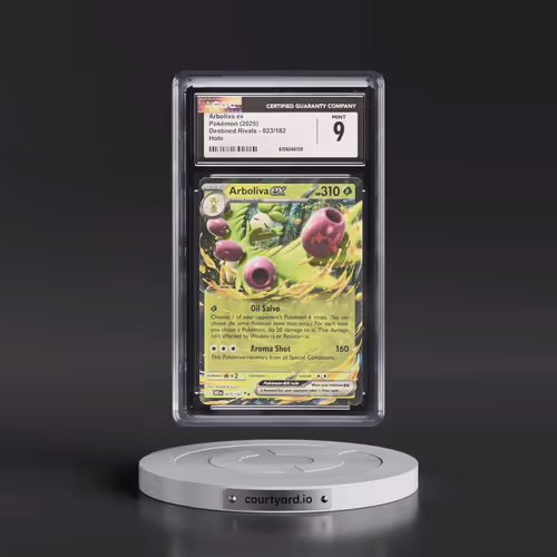 2025 Destined Rivals - DRI EN #023/182 Arboliva ex - Holo (CGC 9 MINT)