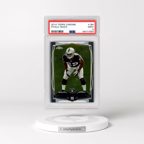 2014 Topps Chrome #184 Khalil Mack (PSA 9 MINT)