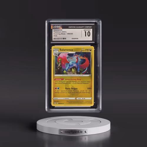2021 Evolving Skies #109/203 Salamence - Holo (CGC 10 GEM MINT)