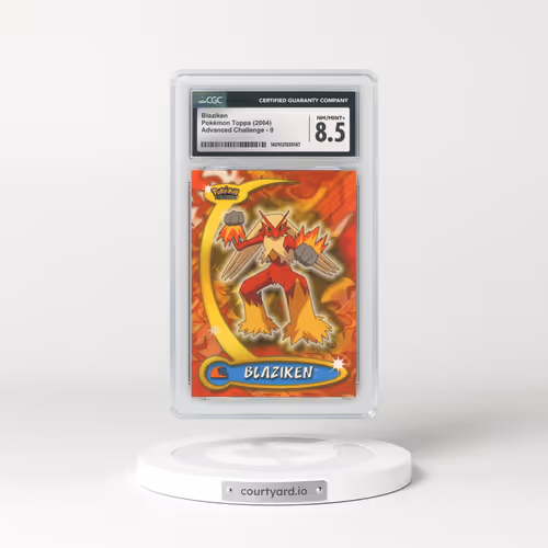 2004 Advanced Challenge #9 Blaziken (CGC 8.5 NM-MT+)