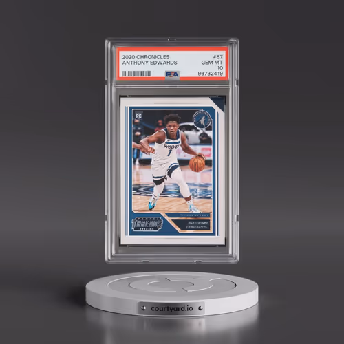 2020 Panini Chronicles #87 Anthony Edwards (PSA 10 GEM MINT)