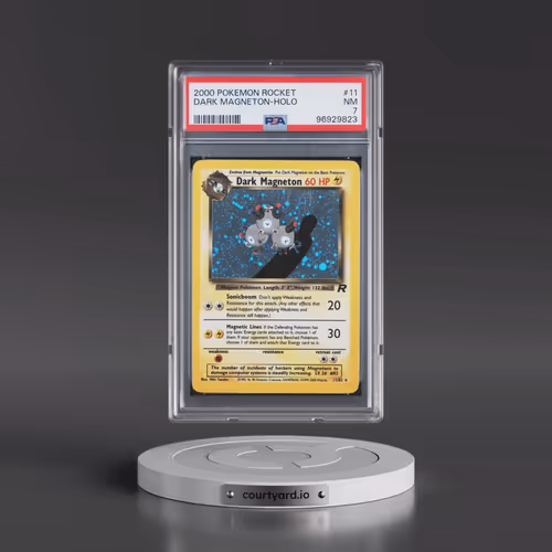 2000 Pokémon Rocket #11 Dark Magneton - Holo (PSA 7 NM)