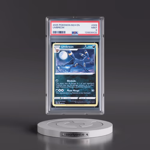 2025 Pokémon M24 EN-Mcdonald's Collection #009 Umbreon (PSA 9 MINT)