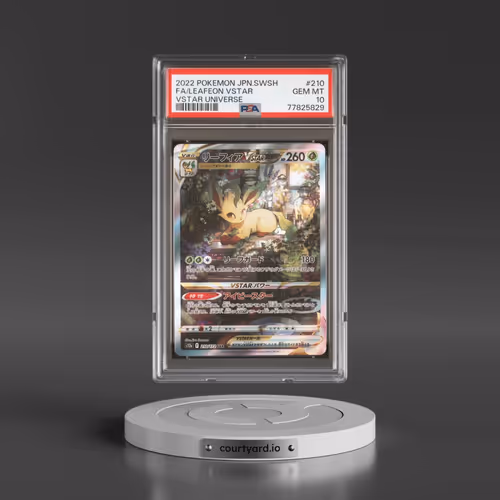 2022 Pokémon Sword & Shield Vstar Universe #210 Leafeon Vstar - Full Art (PSA 10 GEM MINT)