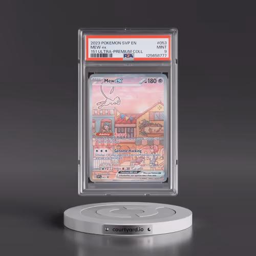 2023 Pokémon Svp EN-SV Black Star Promo #053 Mew EX - Holo 151 Ultra-Premium Collection (PSA 9 MINT)