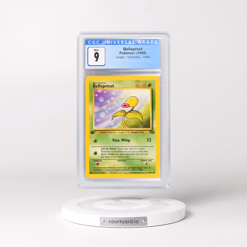 1999 Jungle #49/64 Bellsprout - 1st Edition 1st Edition (CGC 9 MINT)