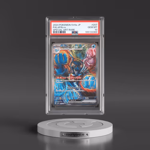 2024 Pokémon Sv8a-Terastal Fest EX #207 Palafin EX - Holo Special Art Rare (PSA 10 GEM MINT)